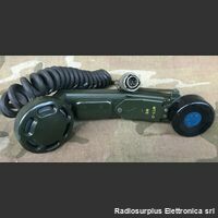 MT7-D Microtelefono  IRET MT7-D  Con cavo e spina -ottimo stato Accessori per apparati radio Militari