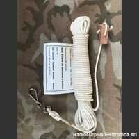  Tirante controvento  Vento di cotone con  moschettoni e tenditore -nuovo Accessori per apparati radio Militari