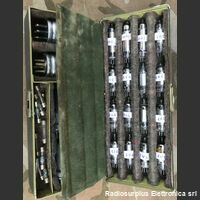 CY-103/URR Scatola Manutenzione  CY-103/URR  Contiene valvole di ricambio e vibratore per apparati   Radio Set R-174/GRR-5 Accessori per apparati radio Militari