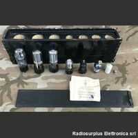 kit valve DDR Set valvole DDR  kit valve DDR  Contiene 7 valvole e una lampadina Accessori per apparati radio Militari