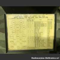 CH-264 Cassetta accessori  Chest CH-264  Cassetta contenente valvole e accessori  per stazioni radio SCR-508/528 Accessori per apparati radio Militari