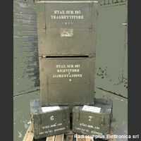 SCR-193 SCR-193  Stazione radio completa e originale.  Composta da Trasmettitore BC-191, Ricevitore BC-312, Dynamotor BD-77 Apparati radio