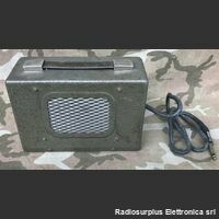 BWR 673 Altoparlante da Tavolo  BWR 673  Altoparlante con contenitore in metallo per ricevitori Accessori per apparati radio Militari