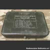 LV80/GRC-9 Cassetta valvole ricambio  LV80/GRC-9  Contiene valvole finali di ricambio 2x QE05/40H  transistor 2x 2N1146 Accessori per apparati radio Militari