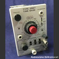 2B67 Time Base  TEKTRONIX type 2B67  Base dei tempi per oscilloscopi serie 560 Accessori per strumentazione