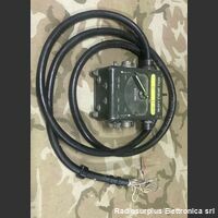 C-375/VRC con cavo Scatola di Controllo  C-375/VRC con cavo  Consente la commutazione veicolare con radio e interfono di bordo Accessori per apparati radio Militari