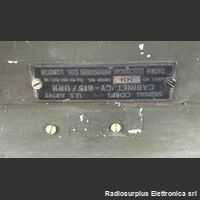 CY-615/URR Cabinet  radio CY-615/URR  Cofano Ricevitore GRR-5 Accessori per apparati radio Militari