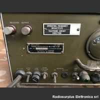 R-19J/TRC-1-GY Radio Receiver  R-19J/TRC-1-GY  U.S. Army a 70 a 100 Mhz in FM. Alim. 110 Volt Apparati radio