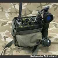  PRC 439 Ricetrasmettirore  IRET PRC 439  Ricetrasmetitore portatile completo di accessori  Microtelefono, antenna, zaino e porta batterie Apparati radio