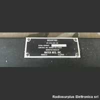 AN/GRC-106A MAGNAVOX  AN/GRC-106A  Ricetrasmettitore RT-834 in banda HF da 2 a 29,999 Mhz  Modi di emissione in AM/CW/FSK/SSB. Alimentazione 24 volt c.c. Apparati radio