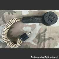 HAND N°3 Microfono a Carbone  HAND N°3 -usato, cavo telato Accessori per apparati radio Militari