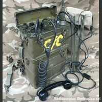  Ricetrasmettitore  BC-1000-B  Versione Signal Corps  Ricetrasmettitore in sintonia continua da 40 a 48 Mhz in FM. Apparati radio