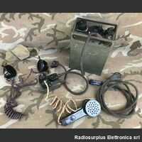 WS 38 MK2  WIRELESS SET NO.38 MK2  man pack del 1942  Frequenza operativa da 7,9 - 9 Mhz in AM .Potenza 0,2 Watt Apparati radio