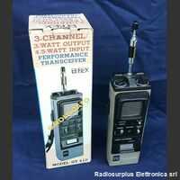 GT 410 Ricetrasmettitore CB Portatile  ELBEX model: GT 410  Ricetrasmettitore cb 3 canali, 3 Watt Apparati radio