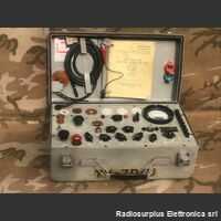 TV-7D/U Test Set-Electronic Tube TV-7D/U  Prova valvole originale US.army, completo di manuale. Accessori per apparati radio Militari