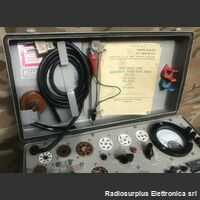 TV-7D/U Test Set-Electronic Tube TV-7D/U  Prova valvole originale US.army, completo di manuale. Accessori per apparati radio Militari