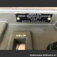 ZA 42539 Unidad Transmission-Receptor   Marconi Espanola tipo ZA 42539 Apparati radio