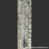 MX-6707/VRC Base antenna con stili  MX-6707/VRC  Base con accordatore da 30 a 78 Mhz Accessori per apparati radio Militari