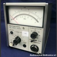 HP 432A Power Meter  HP 432A  Range 10 Mhz  - 40 Ghz Strumenti
