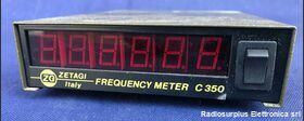 C350 ZETAGI C350  Frequenzimetro a 6 cifre per ricetrasmettitori Telecomunicazioni