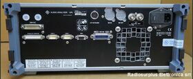  Audio Analyzer  Rohde & Schwarz  Analizzatore Audio da DC - 110 Khz Accessori per apparati radio Civili