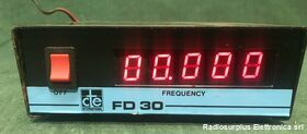 FD30 Frequency Meter CB  CTE FD30  Frequenzimetro da abbinare ai ricetrasmettitori CB analogici. Telecomunicazioni