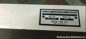 Racal2336 RACAL MA2336 Modulo di IF con 5 filtri  75/100/200/400/1000 Khz Moduli  - Ricambi Originali -