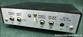 NIR-10 Audio Noise/Interference Reduction Unit  JPS NIR-10 Telecomunicazioni