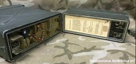 TR28B2 RACAL TR28B2  Ricetrasmettitore spalleggiabile in HF  Riceve e trasmette su 12 canali quarzati in AM-CW-LSB-USB Apparati radio