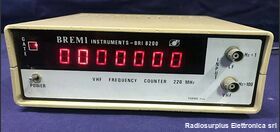 BREMI BRI 8200 VHF Frequency Counter BREMI BRI 8200 Strumenti