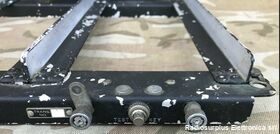 MT-71/ARC-5 MT-71/ARC-5  Supporto a dopppio scomparto per il montaggio di due trasmettitori radio aeronautici della serie AN/ARC-5. Accessori per apparati radio Militari