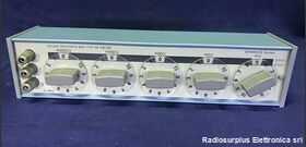 DR 5/BCDEF Decade Resistance Box DANBRIDGE type DR 5/BCDEF Strumenti