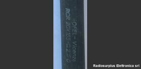 RCL20x165-250 Resistenza a filo  OFEL 20x165 - 250 Ohm 65 Watt Componenti elettronici