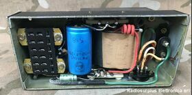 ALI BC-603/683 Alimentatore lineare originale per BC-603/683 Ingresso 220 volt ac Accessori per apparati radio Militari