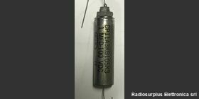 CP11A3KB105K3 Condensatore Elettrolitico al Tantalio  1 uF  100 Volt Componenti elettronici