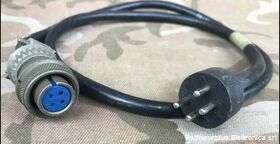 CD-1119 CD-1119  Cavo alimentazione C-3432D  4 poli Accessori per apparati radio Militari
