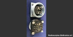 SO-94 SO-94  Presa di alimentazione e servizi  da pannello per BC-312 e similari Componenti elettronici