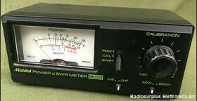 MR-2000 Power & SWR  Meter  MALDOL  mod. MR-2000  VHF/UHF Portate 50 - 200 Watt Accessori per apparati radio Militari