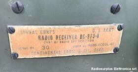 BC-973-B BC-973-B Direction Finding Receiver. Riceve in AM/CW da 100 Khz a 3000 Khz Apparati radio