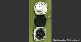 MARECHAL PFQ3 Presa MIL da Pannello  MARECHAL PFQ3  Contatti in metallo IP67 315 A -  440 Volt Componenti elettronici