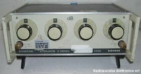 D2053 SIEMENS D 2053 Attenuator ATTENUATORI - CARICHI - BOX DECADE