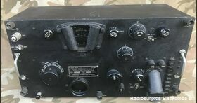 BC-342-N  U.S. Army Ricevitore HF  BC-342-N  U.S. Army  Ricevitore in sintonia continua da 1,5 a 18  Mhz in 6 bande Apparati radio