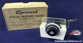 SPG3 Stylus Pressure Gauge  GARRARD model SPG3  Misuratore di pressione 0-12 gm Strumenti