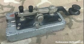 CW EMILIO CAIMI  EMILIO CAIMI tipo Pesante   Tasto manipolatore della Regia Aeronautica  degli anni 30 Accessori per apparati radio Militari