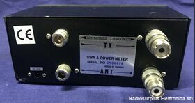 RS-502 SWR & Power Meter  MAAS  mod. RS-502  Range di frequenza da 1,8 - 525 Mhz Apparati radio