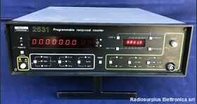 SCHLUMBERGER 2631 Programmable Reciprocal Counter  SCHLUMBERGER 2631 Strumenti