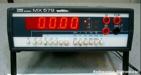 ITTMX579 ITT MX 579 Multimeter Multimetri - Voltmetri - A/V/Ohm - RCL