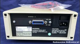 PM2525 PHILIPS PM 2525  Multimetro digitale da banco Strumenti