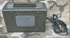 BWR 673 Altoparlante da Tavolo  BWR 673  Altoparlante con contenitore in metallo per ricevitori Accessori per apparati radio Militari