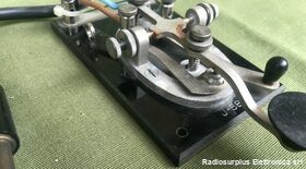J-38 Tasto Telegrafico da tavolo   J-38  Con spina PL-55 Accessori per apparati radio Militari